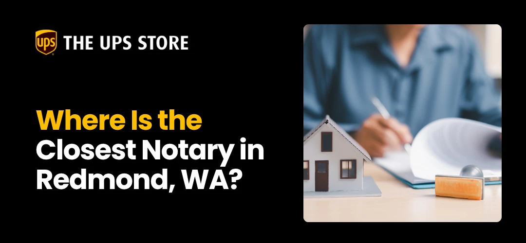 Closest Notary Redmond, WA